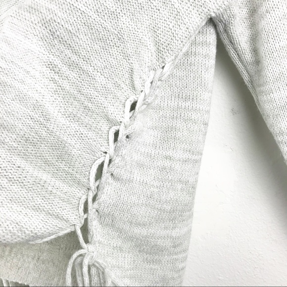 Freshman 1996 Gray Side Tie Sweater - Picture 6 of 9